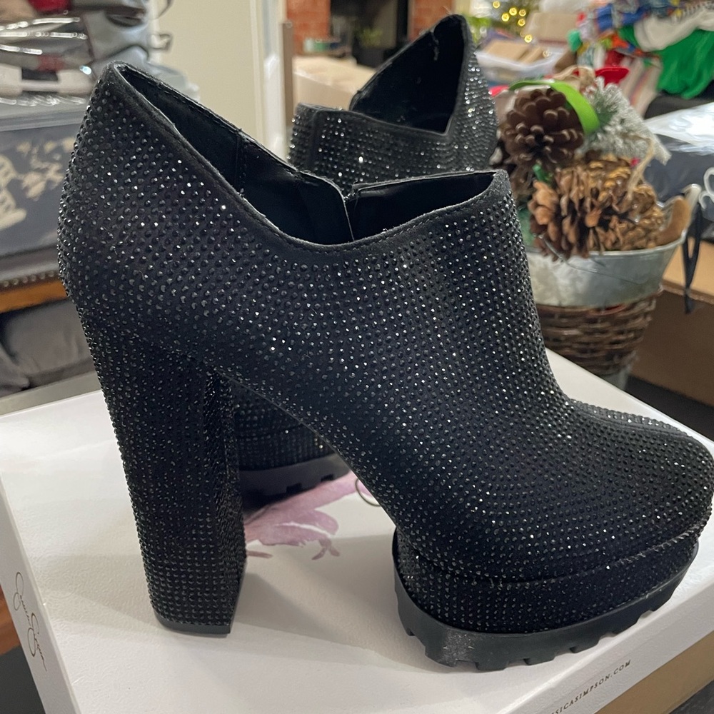 Jessica Simpson Illiah platform booties 9.5 Never been worn, brand new.